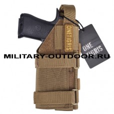 One Tigris Universal Tactical Holster Molle Coyote